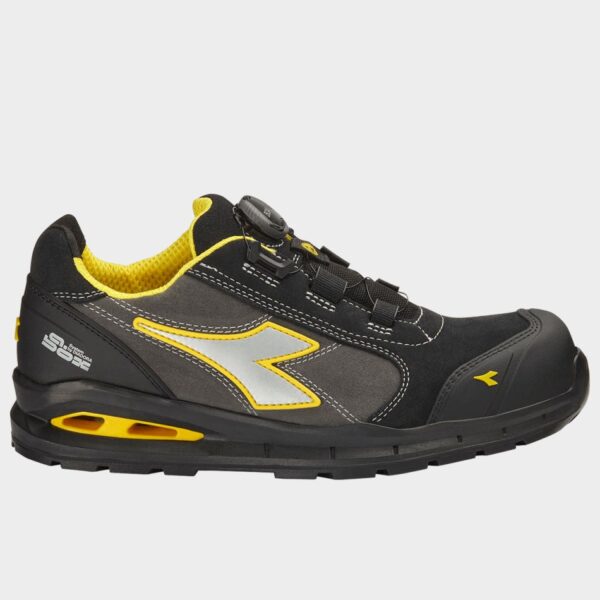 Παπούτσια εργασίας DIADORA RUN A.BOX MSTR BOA LOW S3S FO SR SC ESD BLACK/GREY