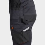 Βερμούδα εργασίας ελαστική Kastor Stretch GREY/ORANGE 02002790 - Image 5