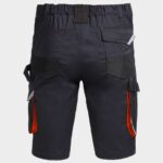 Βερμούδα εργασίας ελαστική Kastor Stretch GREY/ORANGE 02002790 - Image 6